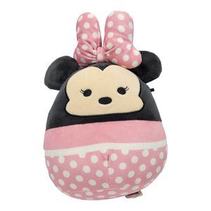 Squishmallows Disney Minnie Mouse 8" Plush Stuffed Toy KellyToy Polka Dot Bow